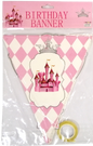 Banderitas Flaglets Princess Castle Party Décor