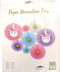 Fan Paper Decorative Unicorn