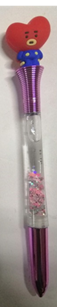 Pen with Light & Glitters