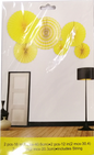 Fan Paper Decorative Yellow