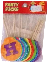 Cupcake Topper Party Picks (Generic)