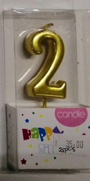 Candle Gold Number