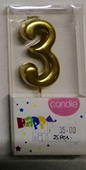 Candle Gold Number
