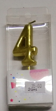 Candle Gold Number