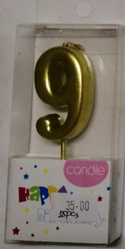 Candle Gold Number