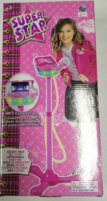 Musical Toy Super Star Microphone with MP3