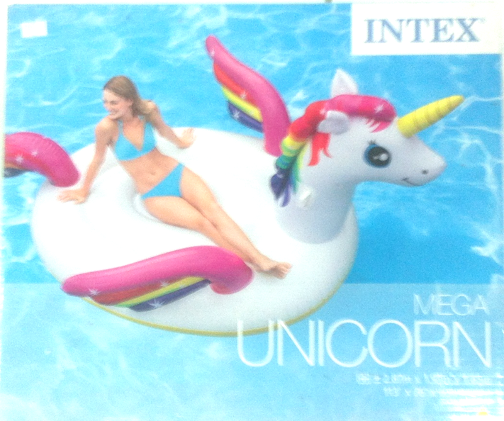 Swimming Equipment Intex Inflatable Pool Floater Unicorn