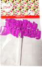 Cake Topper Happy Birthday with Glitters