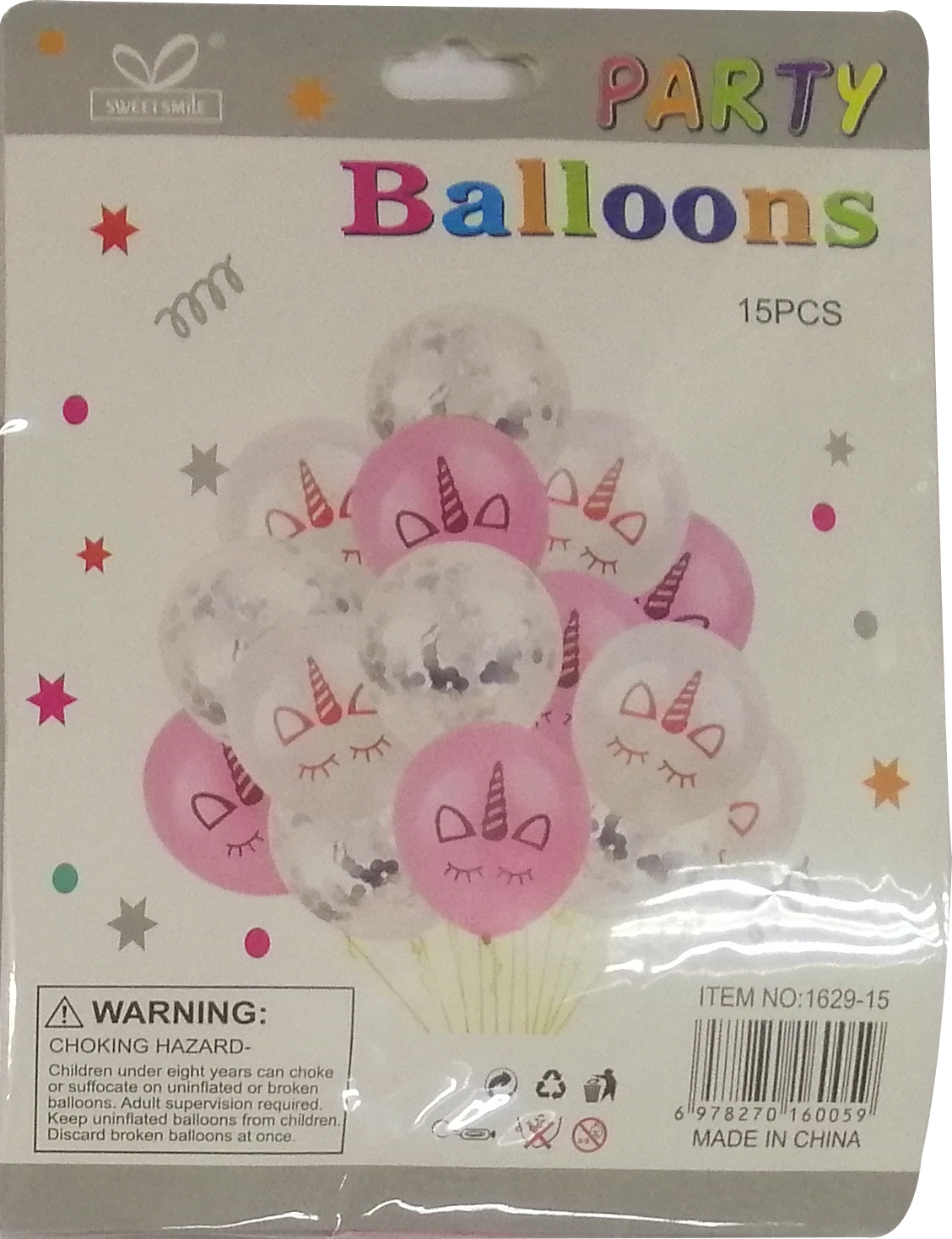 Balloon Set Unicorn