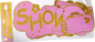 Banner Cutout Baby Shower Baby Bottle Design