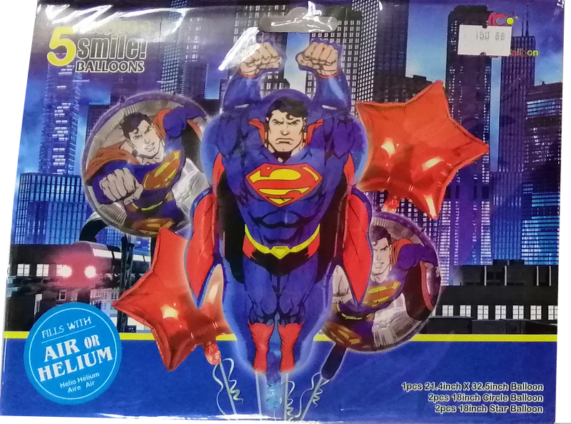 Foil Balloon Round Superman