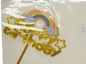 Cake Topper Acrylic Happy Birthday Rainbow
