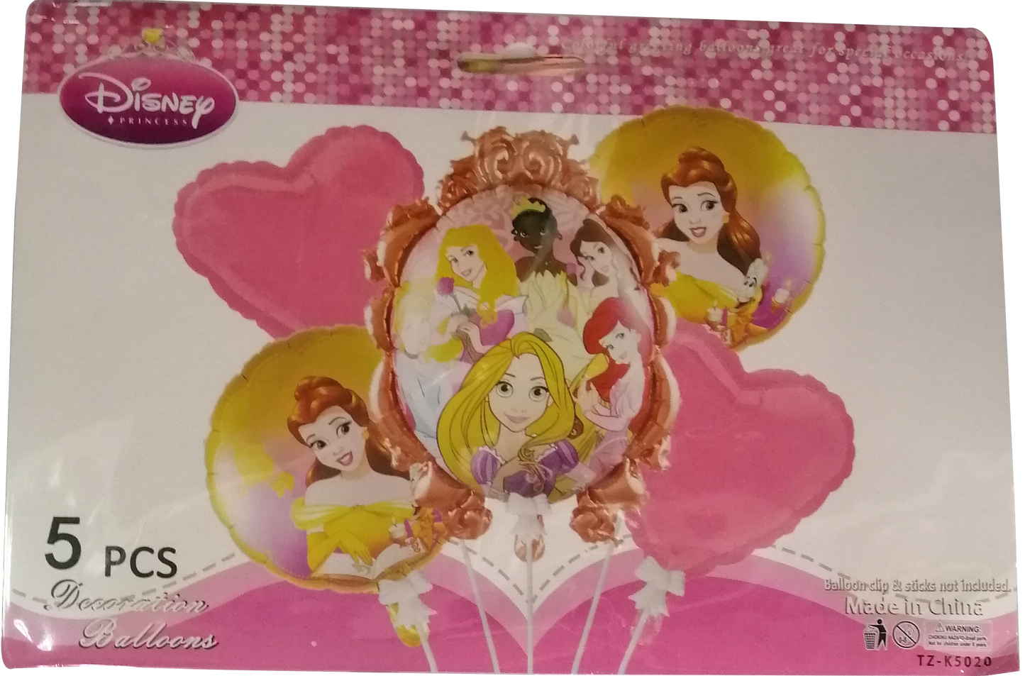 Foil Balloon Round Disney Princess