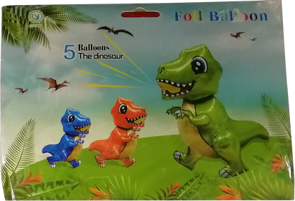 Foil Balloon Dinosaur