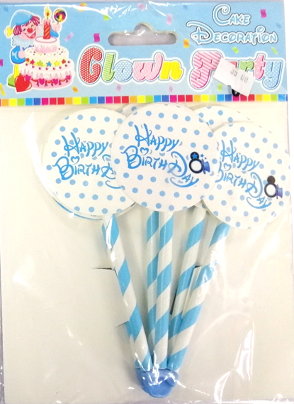 Cake Topper Decorations (6in1) for Boys