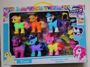 Musical Toy Horse Lovely Little Pony (6in1)