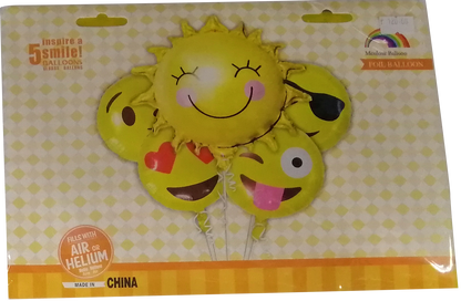Foil Balloon Round Emoji