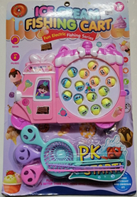 Game Ice Cream Fishing Cart