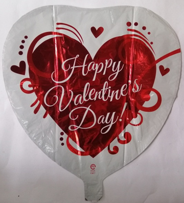 Foil Balloon Happy Valentine's Day