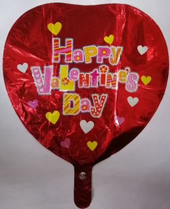 Foil Balloon Happy Valentine's Day