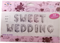 Foil Letter Balloons Sweet Wedding