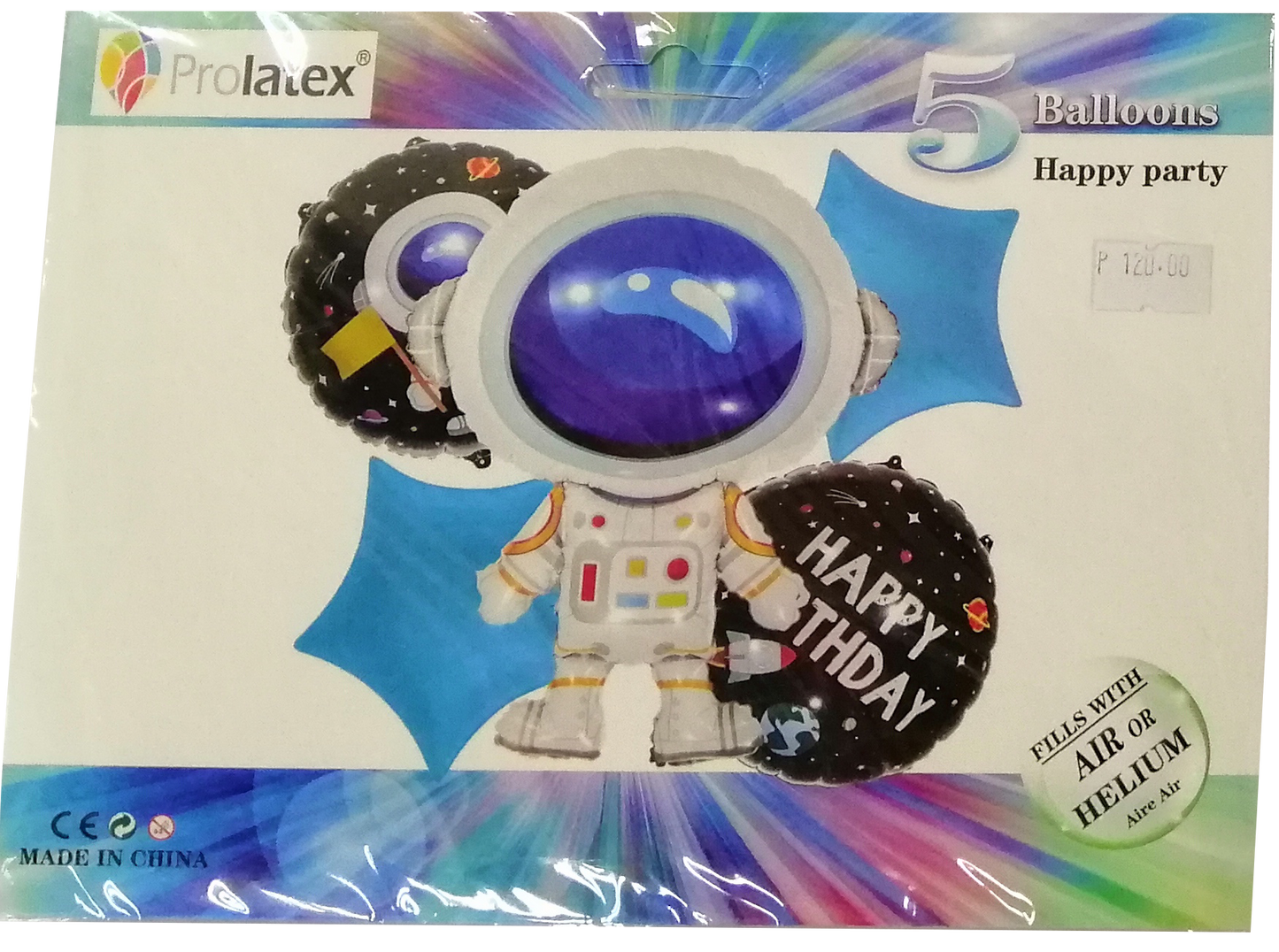 Foil Balloon Set (5in1) Astronaut