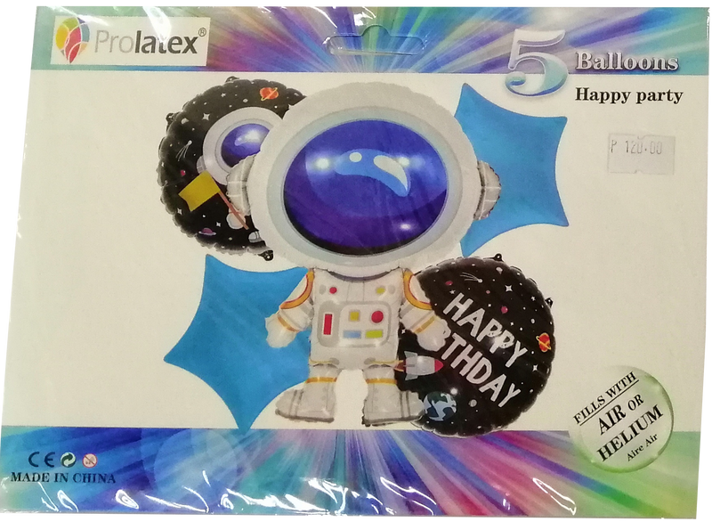 Foil Balloon Set (5in1) Astronaut