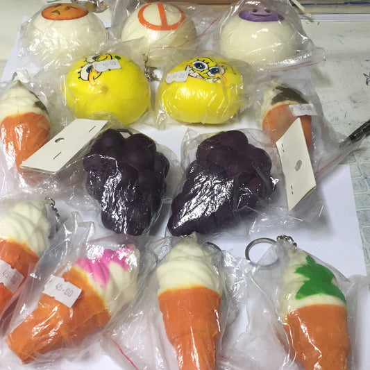 Keychain Assorted Squishy