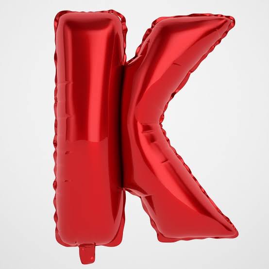 Foil Letter Balloon (2FT) Red