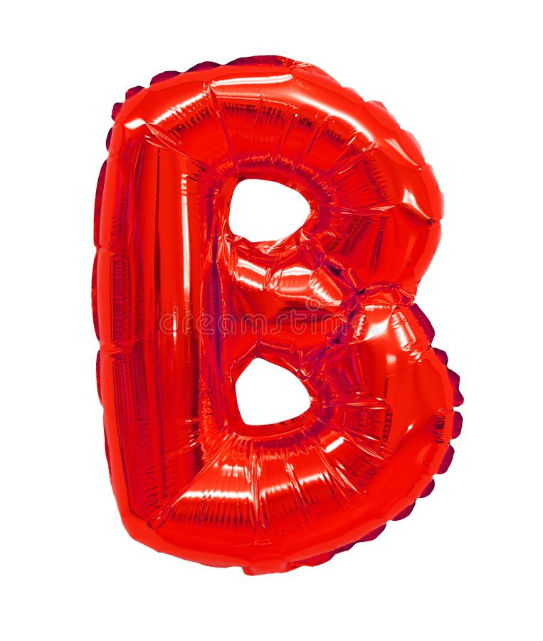 Foil Letter Balloon (2FT) Red