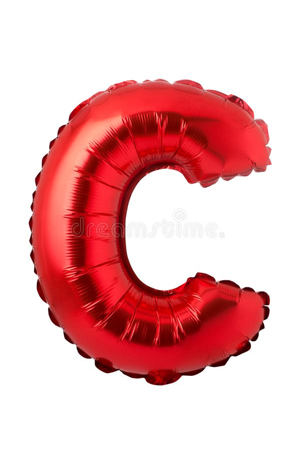 Foil Letter Balloon (2FT) Red