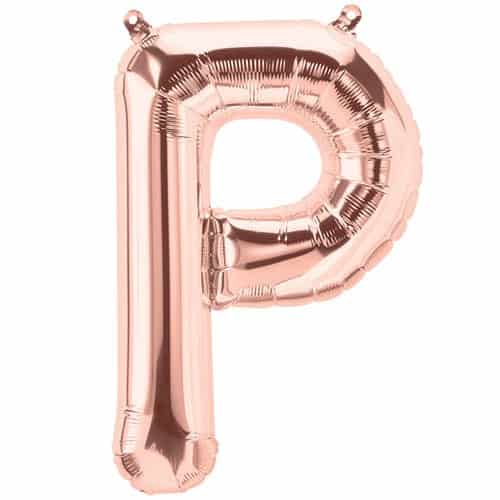 Foil Letter Balloon (2FT) Rose Gold