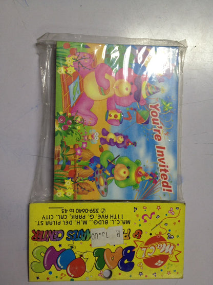 Invitation Packs with Assorted Design