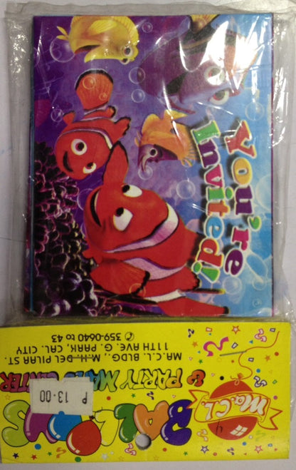 Invitation Packs with Assorted Design