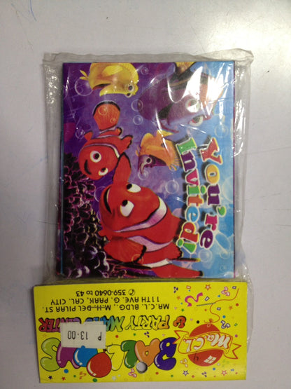Invitation Packs with Assorted Design