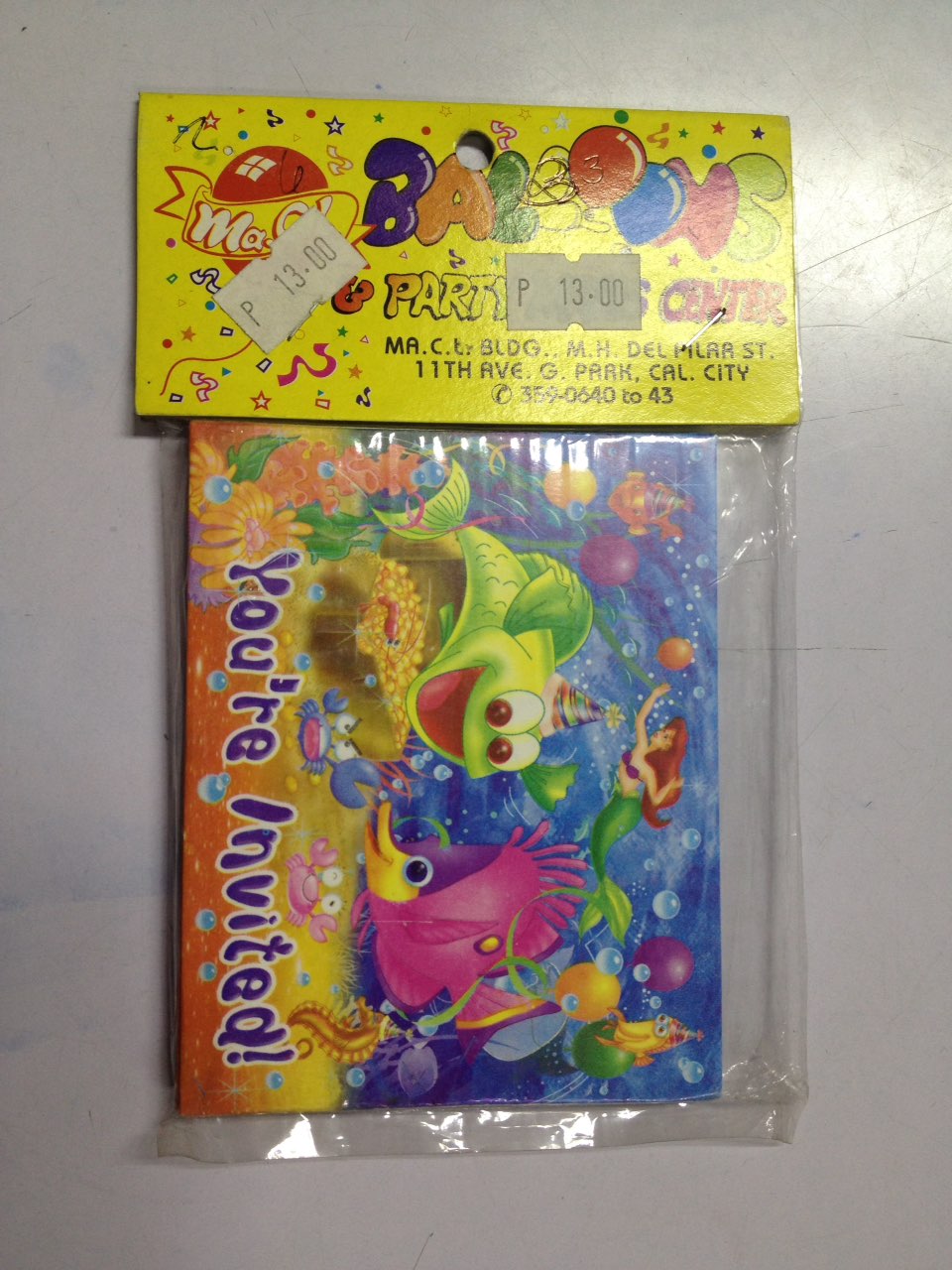 Invitation Packs with Assorted Design