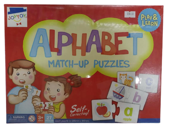 Puzzle JoyToy Alphabet Match Up Box