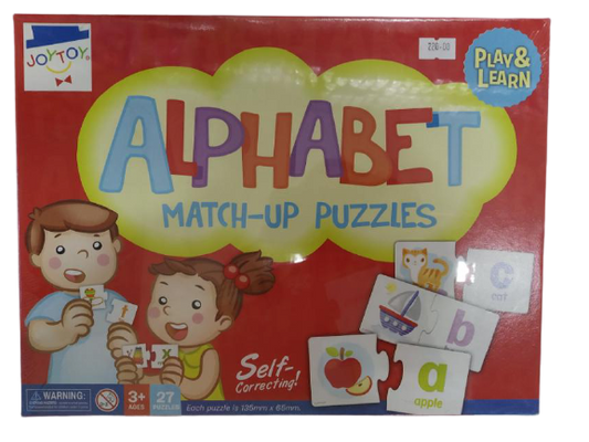Puzzle JoyToy Alphabet Match Up Box